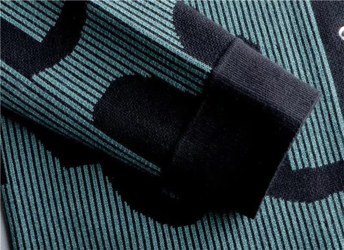 Nive Burs Cardigan Umlegekragen - Größe M-XXL, Polyester Baumwollmix, Knopfverschluss