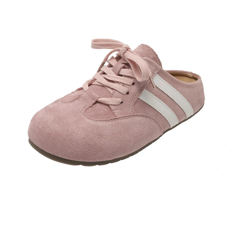 Casual Sneakers Woman Shoes Slippers Flats Platform Sandals Mules 2025 Brand Designer Lace Up Loafers Summer Women's Sneakers