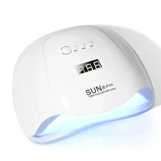 High Power SUN X PLUS Nail Lamp Phototherapy UV Led For Drying All Nail Gel Polish With LCD Touch Smart Sensor Manicure Salon