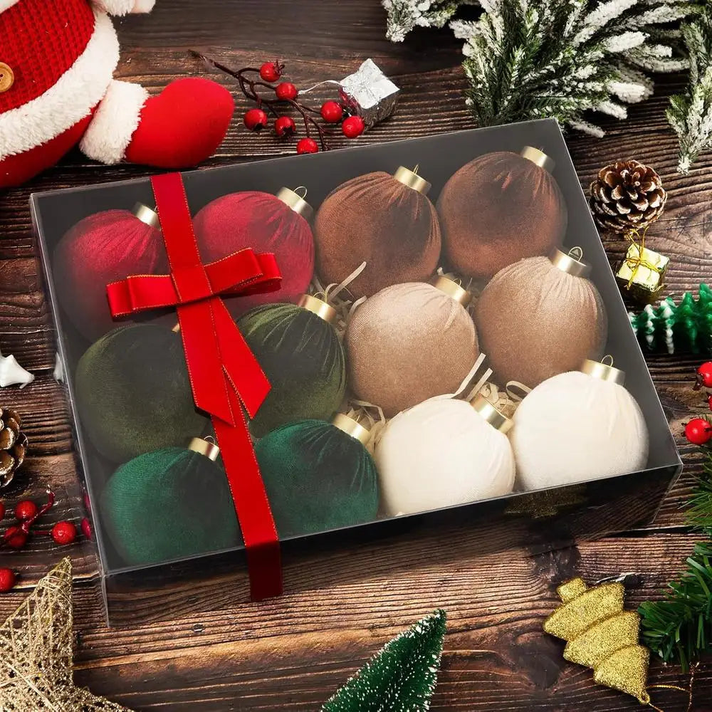 Choice Weihnachtskugeln - 12er Set Ø6 cm Glas Christbaumschmuck