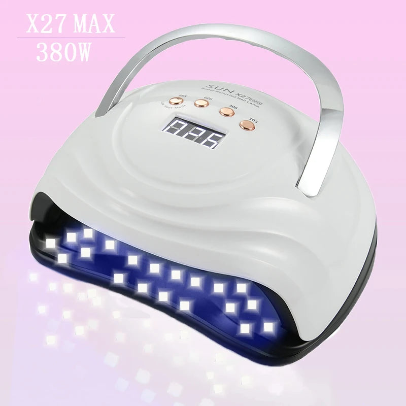 Big Power UV LED Lamp For Nails With 4 Timer Memory Function 81LEDs Lamp For Fast Gel Polish Drying Lamp Nail Equipment