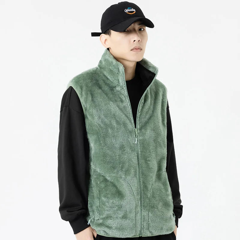 Ippolich 9-Zonen Smart-Heizjacke - Korallenfleece USB M-XL