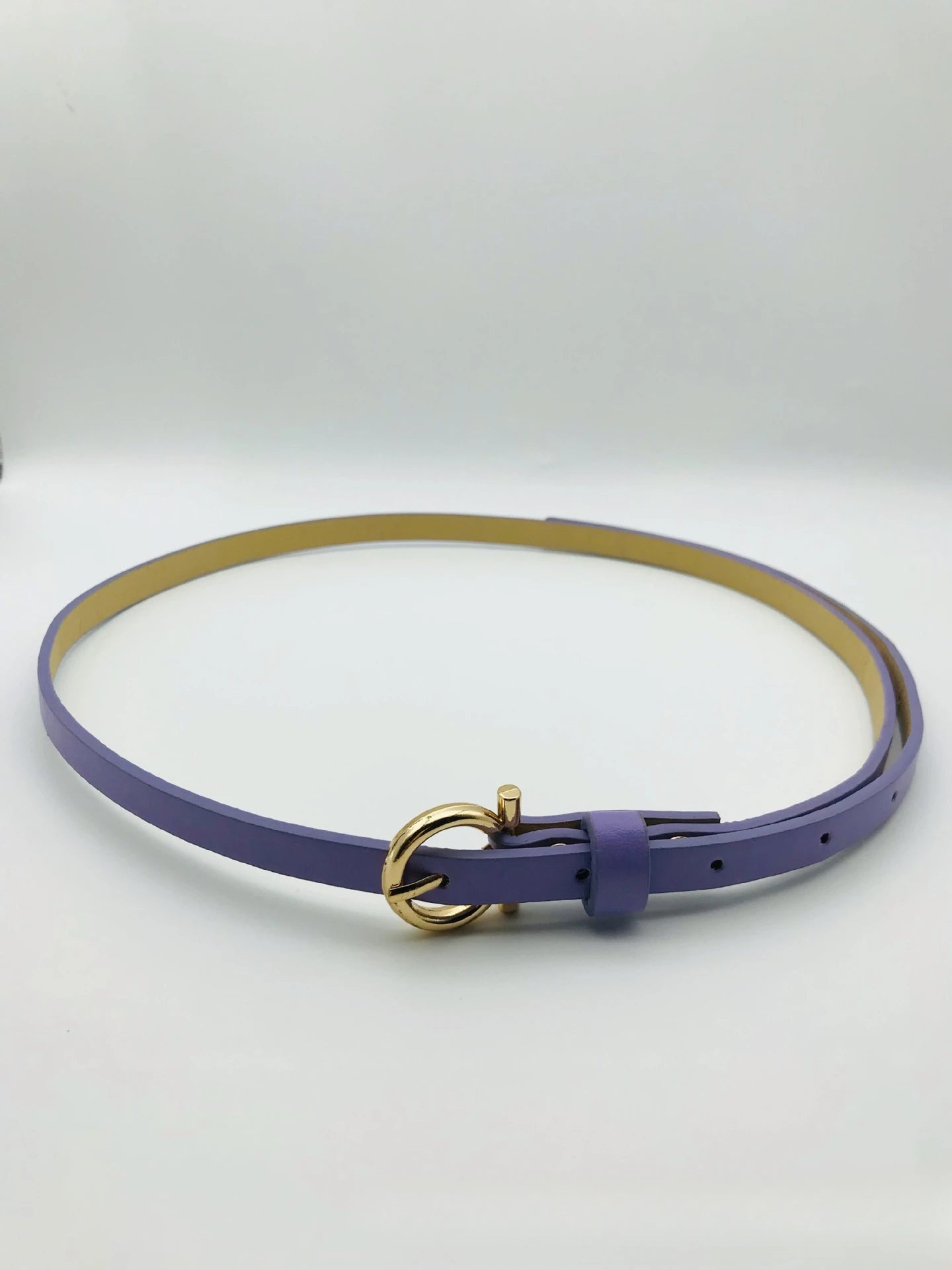 Trendy New Simple Women's Belt Versatile Retro Thin Waist Belt Korean Style for Suit Dress Multiple Colors Available