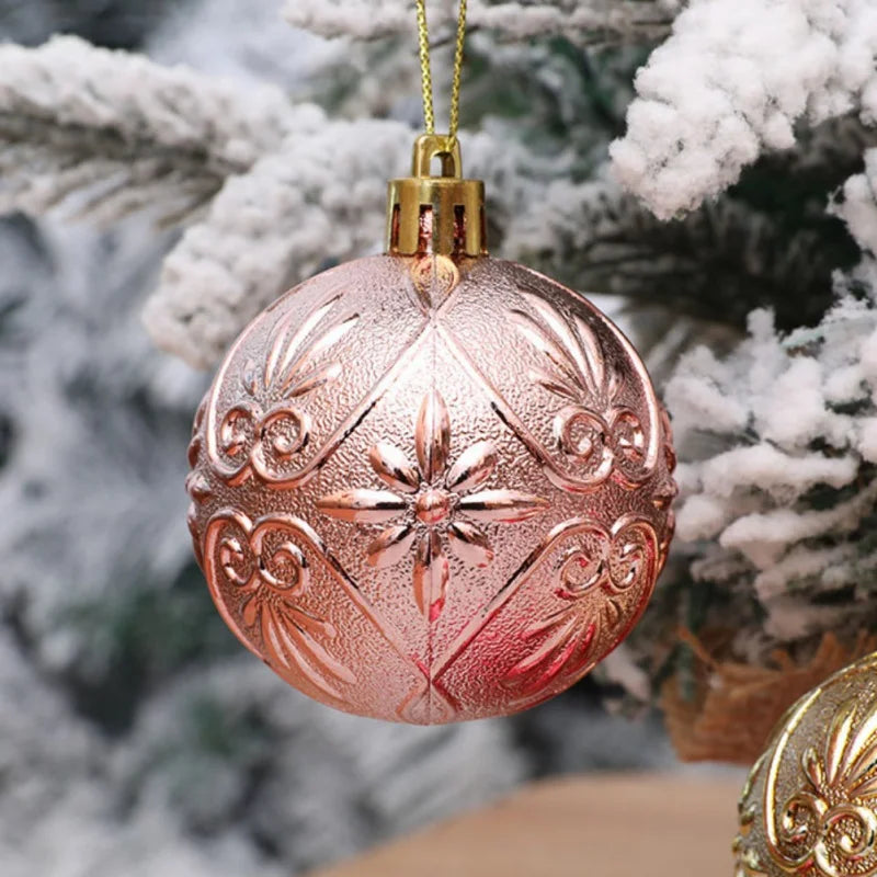 Choice Christbaumkugeln Bruchsicher - Kunststoff 6 Stück 4 cm