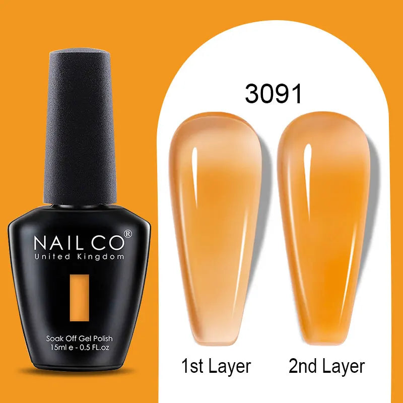 NailCO Gel Nail Polish Nail Art Translucent Vernis Semi Permanent UV LED Lamp Gel Manicure for Gel Polish Nail Glue Productos