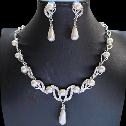 Preț 10 USD 3D floare floare cercei colier Set femei bijuterii cadouri de nuntă bijuterii cadouri Preț 10 USD