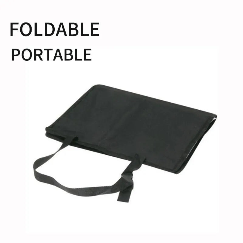 Car Back Seat Organizer Storage Bag with Foldable Table Tray Tablet Holder Tissue Box Auto Back Seat Bag Organizers Universal