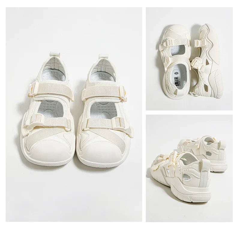 Vintage Clunky Sneaker breathable Shoes for Women Casual Hollow Out Sneakers Fashion shoe Sports