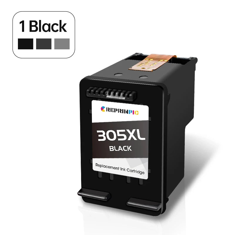 Reprinpic 305 XL For HP 305XL HP305 Ink Cartridge Remanufactured DeskJet Series 4120 4121 4122 4130 4140 4152 2820e Printer