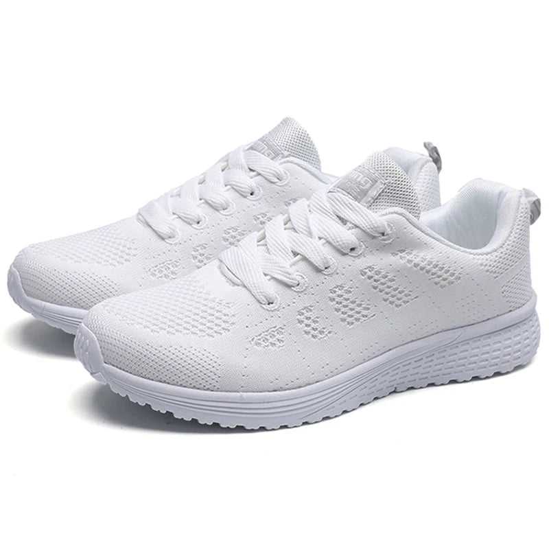 Women's Sneaker Fashion 2025 New Breathable Shoes Women Vulcanized Sneaker Woman Lace Up Tenis Feminino Sneakers For Women