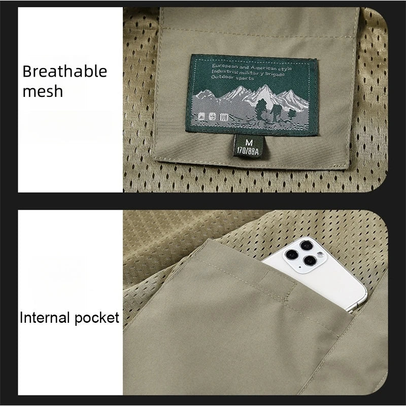 Nordic X1 Winddichte Motorrad Weste - Wasserdicht L/XL