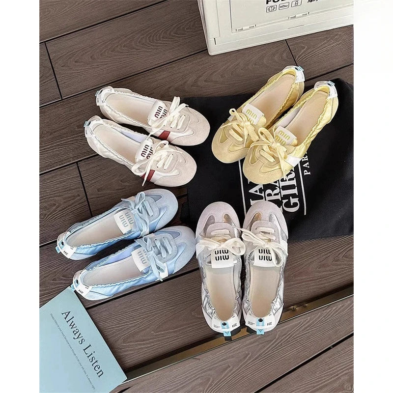 TrendSneak Canvas Sneakers Atmungsaktiv - Schnürung, Flach