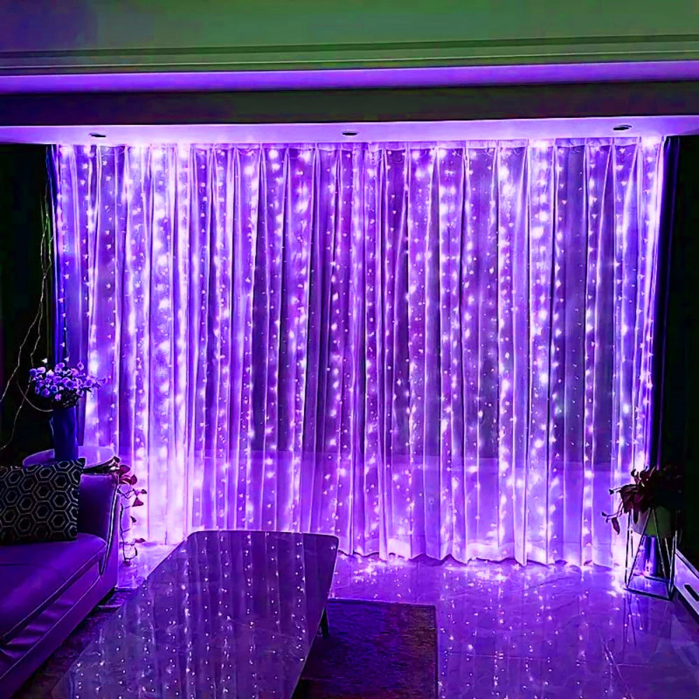 FairyLights CurtainLights Fernbedienung - Länge 3 4 6 m, USB, <60 lm