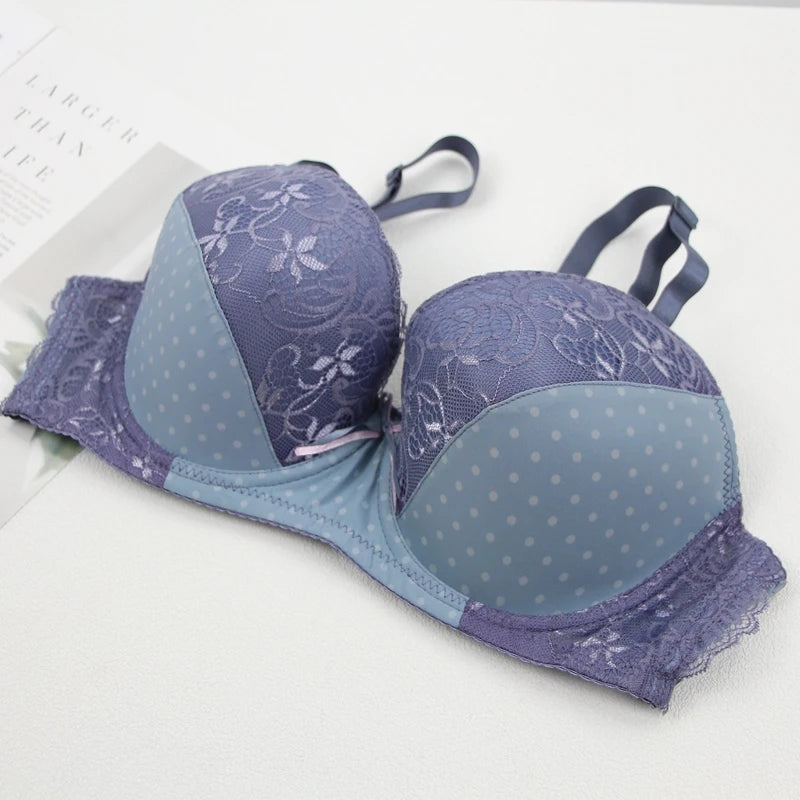 DAINAFANG Push Up Spitze - CDE Cups Bügel Plus Size