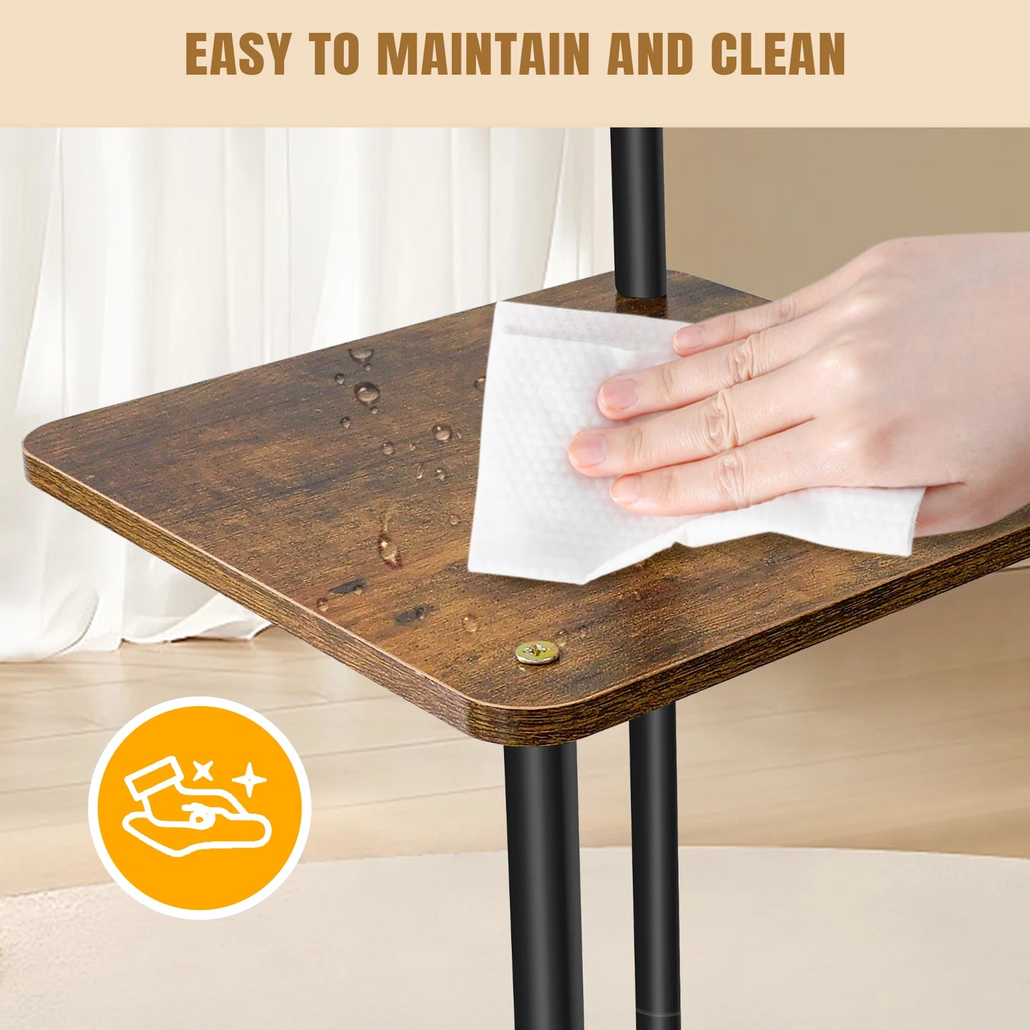 NatureLine Pflanzenständer 4 Bis 6-Stufig Metall Innen 80-132 cm