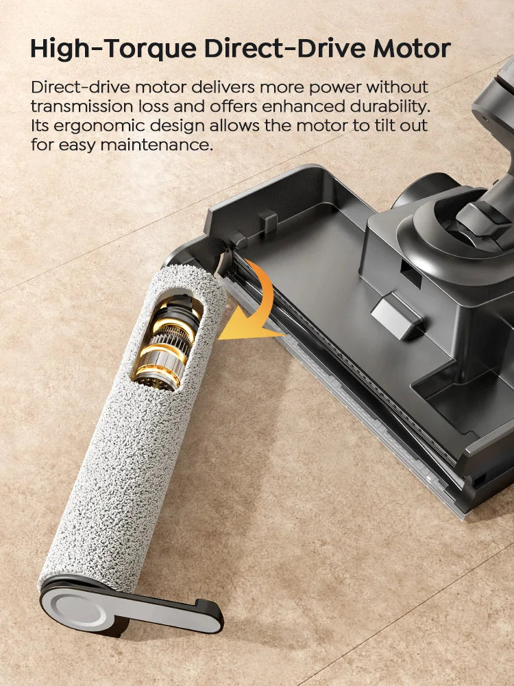 Laresar S7 Pro Kabelloser Nass- und Trockenstaubsauger - 89Wh,19000Pa