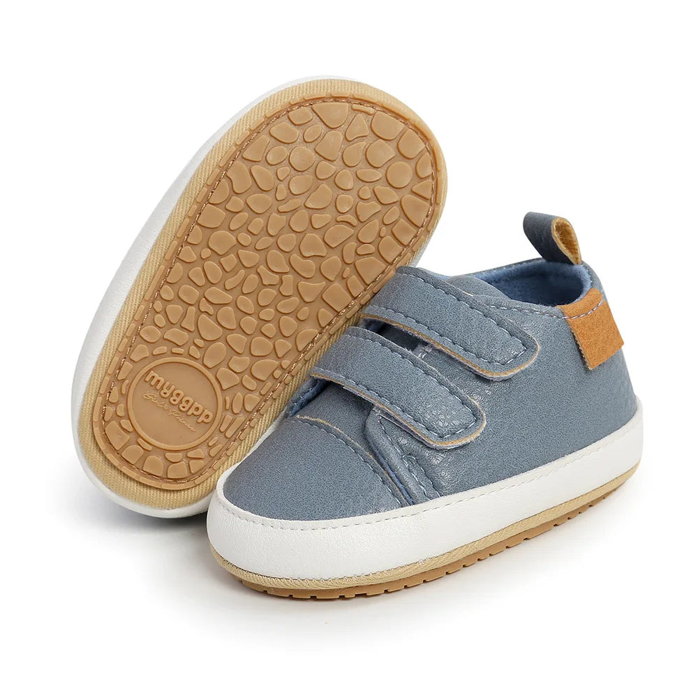 Neugeborenen Baby Schuhe 2025 - Leder Casual Rutschfest - Kleinkind Lauflernschuhe Jungen Mädchen Sneaker