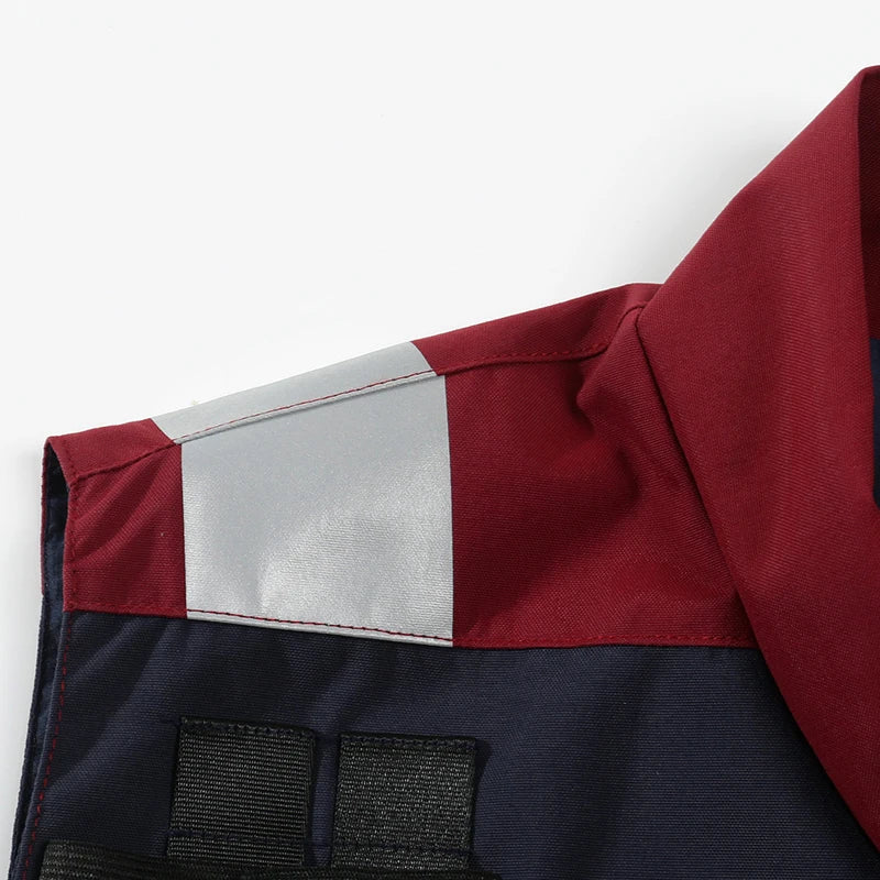 RescuePro NW Notfallweste Sicher - 6 Taschen, Reflekt L