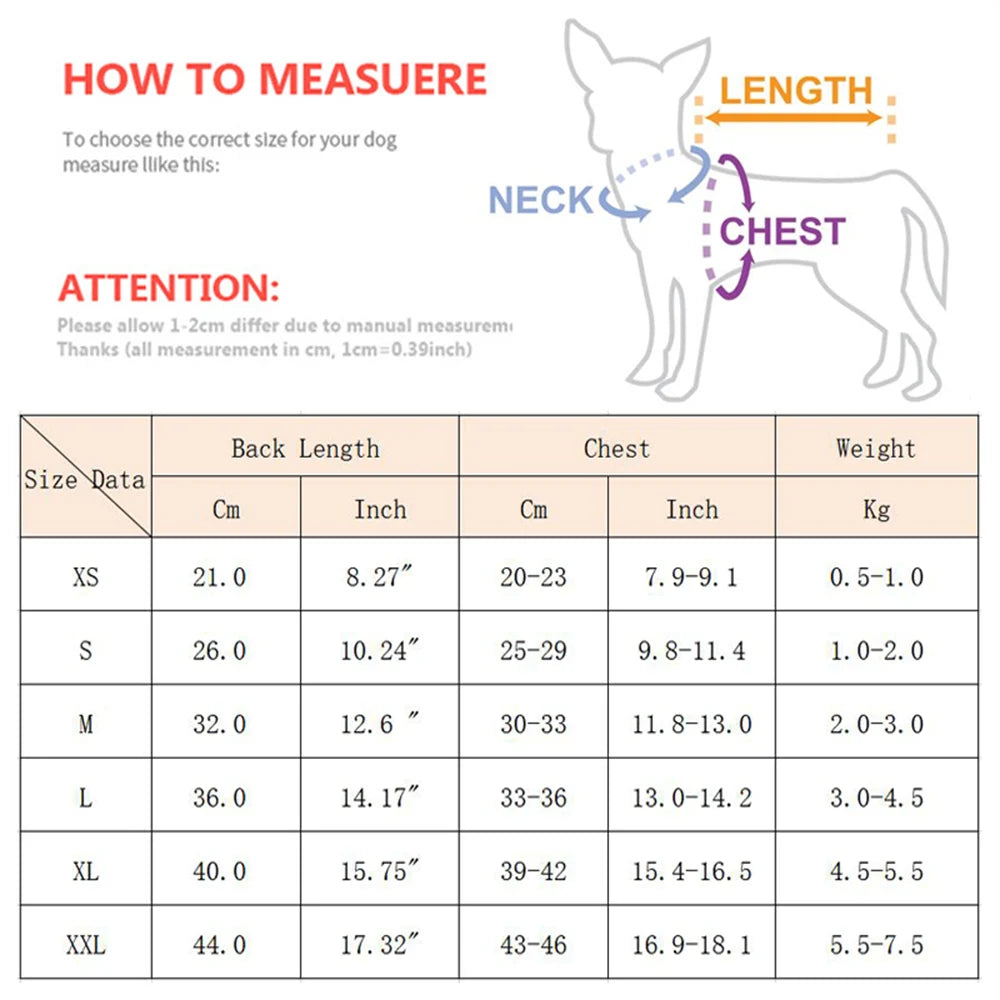 XLeiPet Classic Hundepullover Warm - Knit XS/S/M für Chihuahua