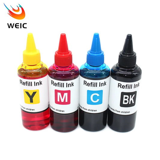 Weicltd 305XL Nachfüllset 4 Farben 100ml - Kompatibel HP