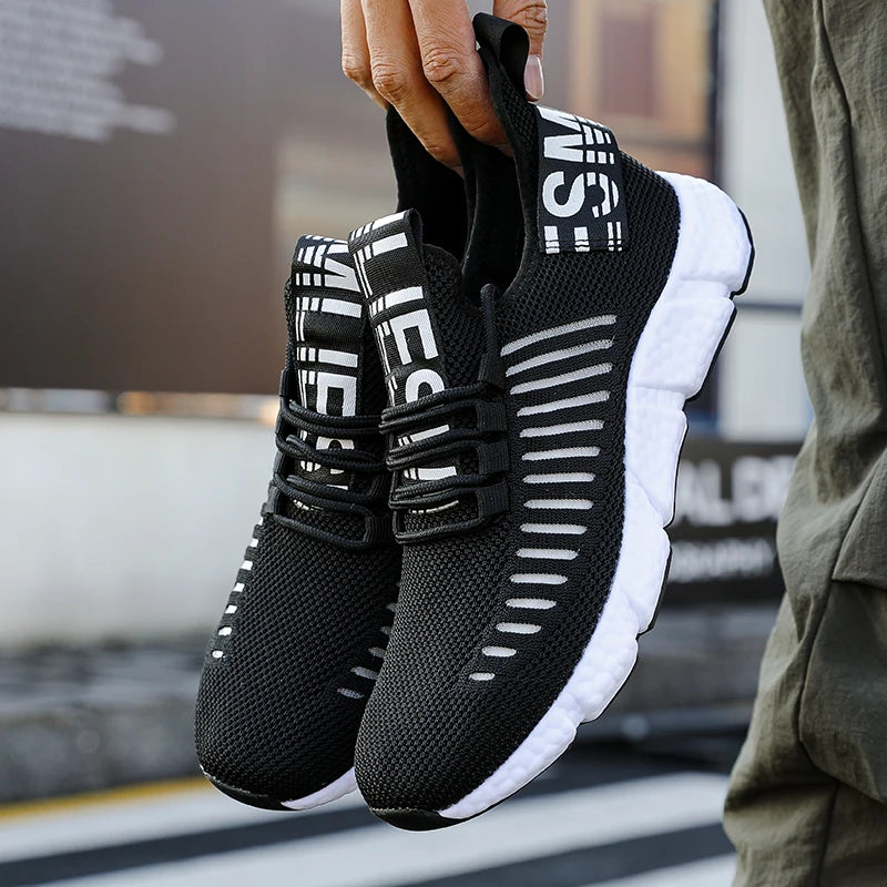 Men's 2024 Summer Sneakers Jogging Fashion Designer Original Sports Shoes Sneakers Lace Up Lightweight Hiking Casual Tenis Shoes