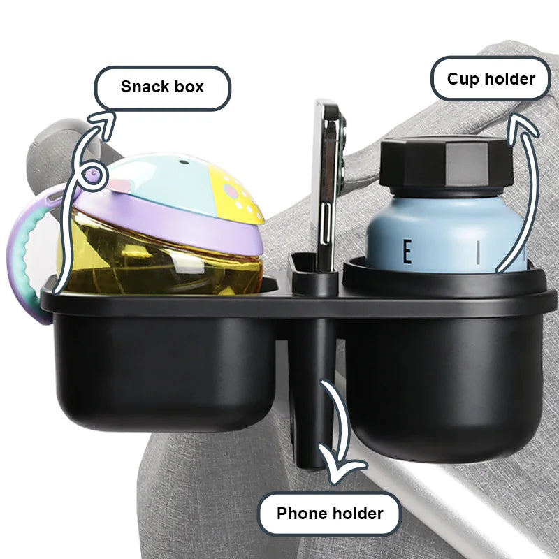 Baby stroller accessories baby bottles rack