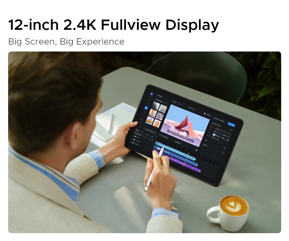 DOOGEE T40 Pro Ultradünn - 10800mAh Akku, 512GB Speicher, 12Zoll