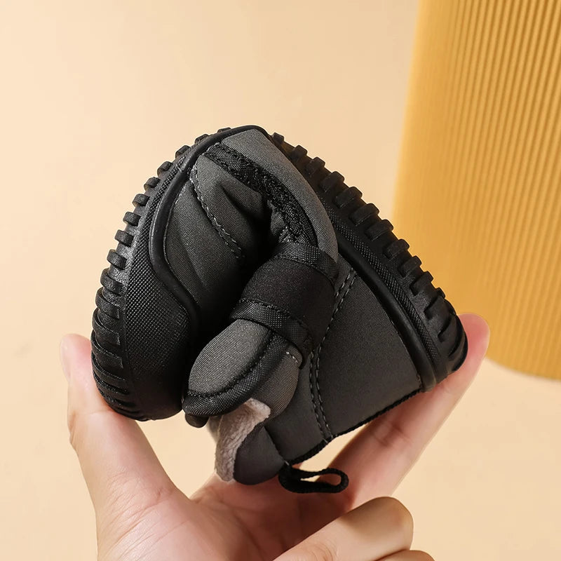 Mädchen Winter Stiefel Kleinkind Kinder Schnee Stiefel Für Jungen Mode Turnschuhe Knöchel Warme Plüsch Kurze Stiefel Casual Baumwolle Schuhe