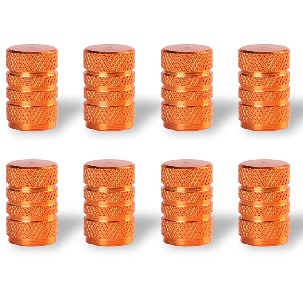 ZZTZZC Ventilkappen Staubdicht - Aluminium 8er Set 11mm