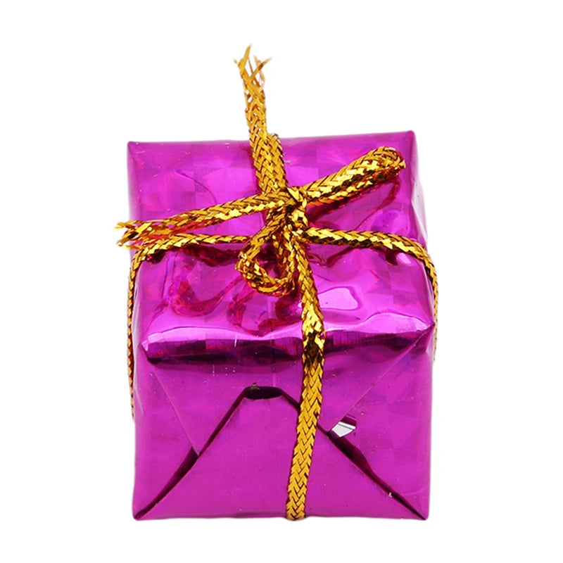 Choice Mini Geschenkbox Ornament - 12 Stück Plastik Mini Größe