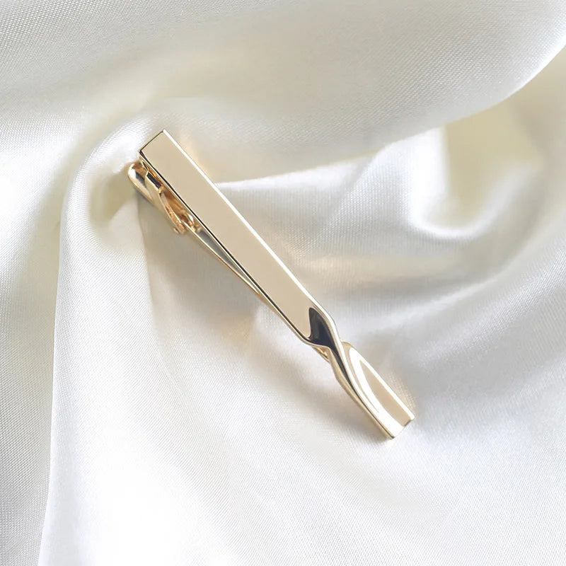 Krawattenklammer 2025: HJUEY 1pc Men's Business Tie Clip Stylish Durable - Tie Bar Regular Ties Perfect Weddings Business Meetings Collection