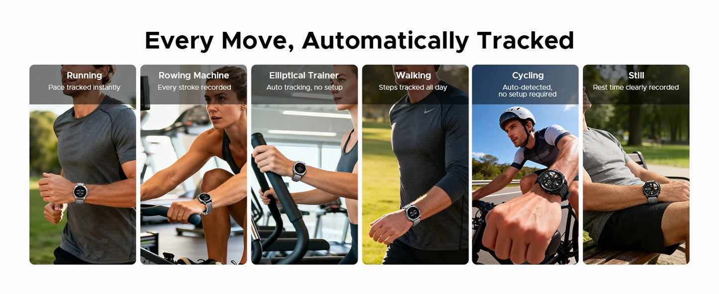 DOOGEE ANYWISE W1 LITE - Akku 8-12 Tage, 5ATM, 1,43Zoll