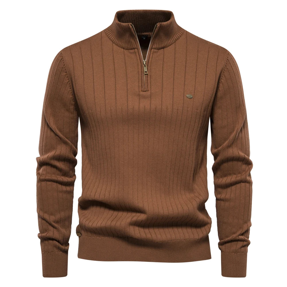 AIOPESONCN Y830 Zipper-Pullover - Größe M, Baumwolle