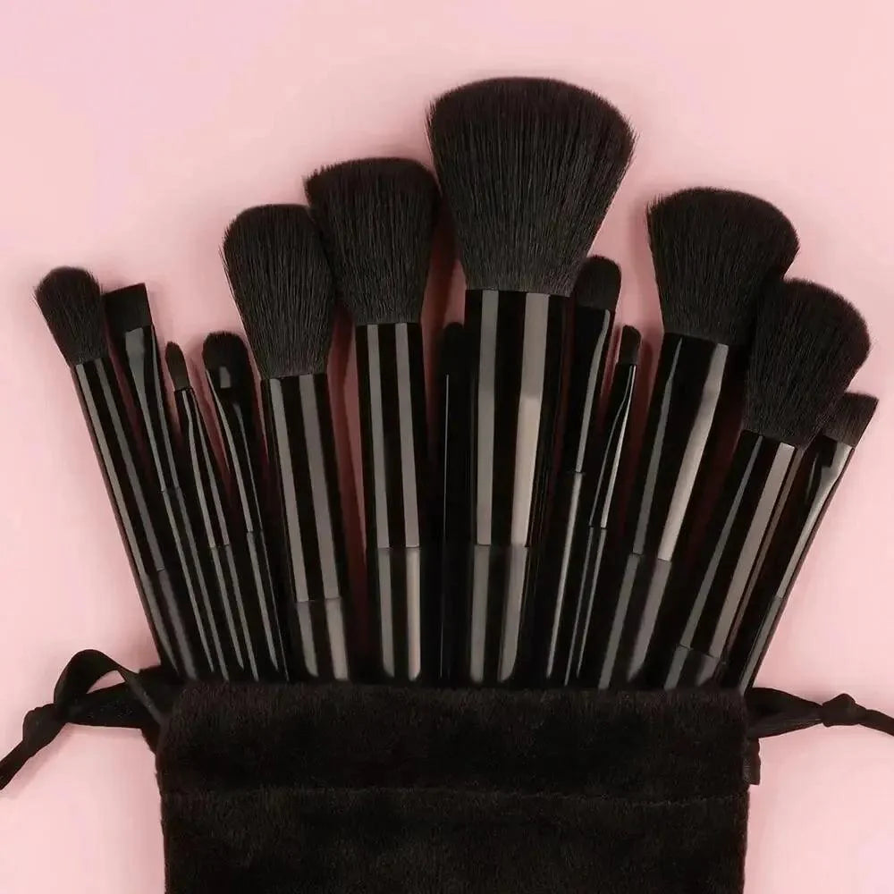 Makeup brush set soft fluffy professional cosmetic tool