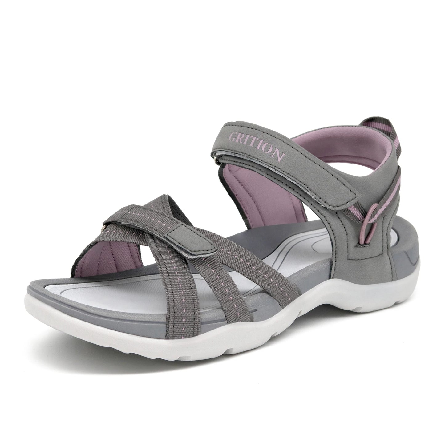 Outdoor-Sandalen 2025: GRITION Women Outdoors Sandals Fashion Girls Shoes - Open Toe Outdoor Flat Summer Beach Casual Non-Slip Lightweight Collection