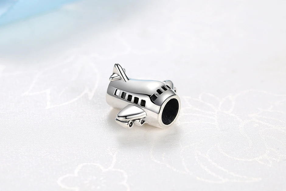 Originale 925 Sterling Silber Charms Liebe Reise London Bus Koffer Paris Perlen passen für Pan Armbänder Halsketten Frauen DIY Schmuck