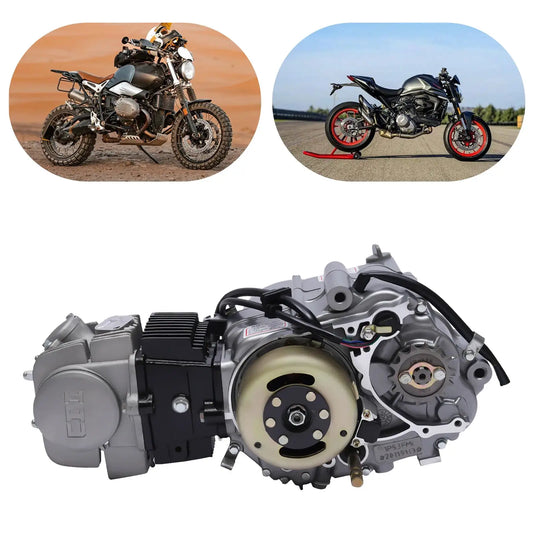 125CC 4-Takt-Motor Motor Dirt Bike Motor Kit Aluminiumlegierungsmotor mit CDI-Zündung für CRF50 / CRF70 / XR50 / XR70 / Z50R