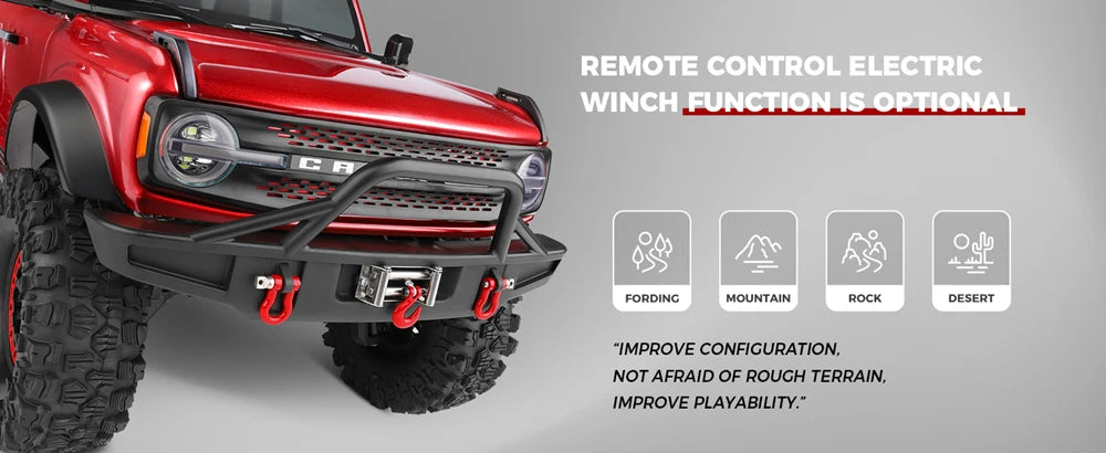 WLtoys 1:10 Electric Climbing Car 104020 4WD Remote Control Off-Road Vehicle Adult Toys