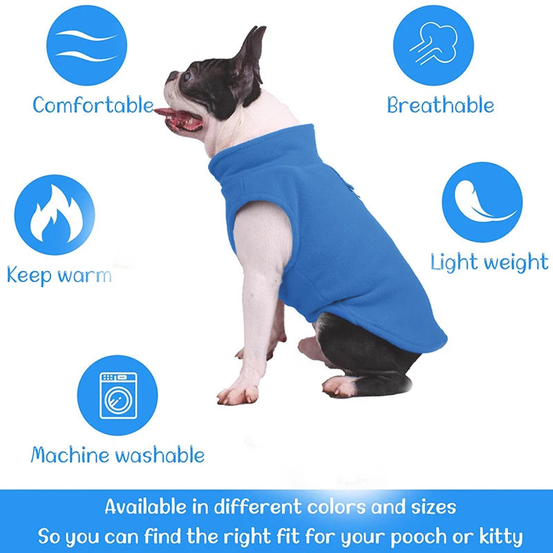 Winter Fleece Hundekleidung 2025