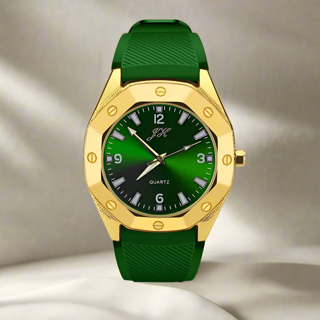 Luxury look with hidden USB Lighter watch,Stylish gift for smokers