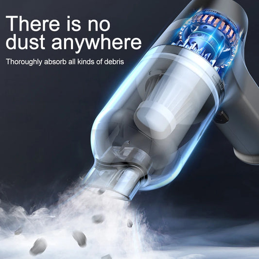 Vacuum Cleaner Strong Suction Cordless Cleaning Machine Robot Home Appliance Car Accessories Powerful Portable Cleaner for Car