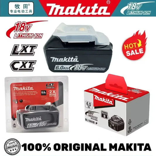 Makita 18V 6.0Ah Batterie - 100% neu und original