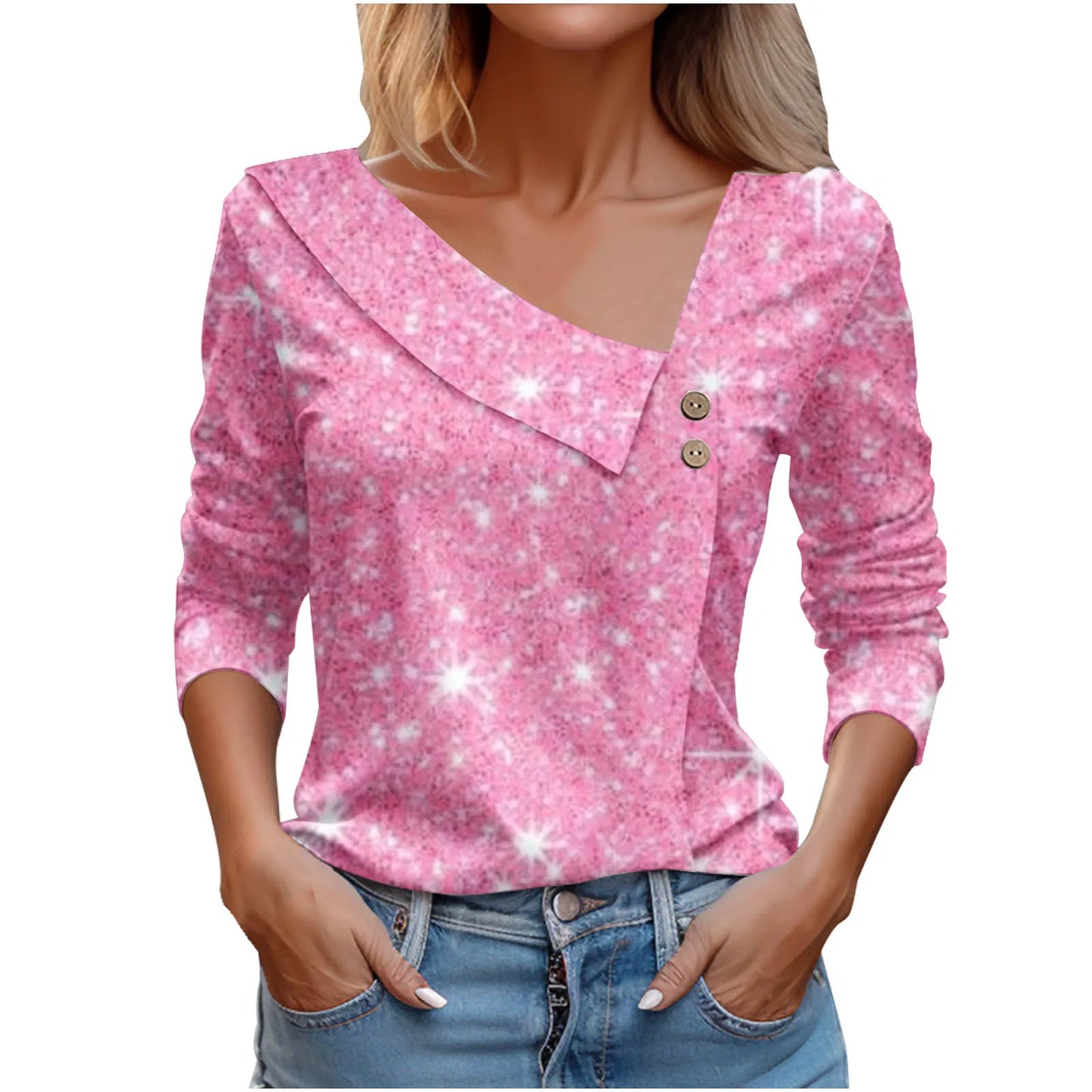 T Shirt For Women Fashion Long Sleeve Top White Floral Print Shirts And Blouses 3D Print Clothes For Women 2025 y2k