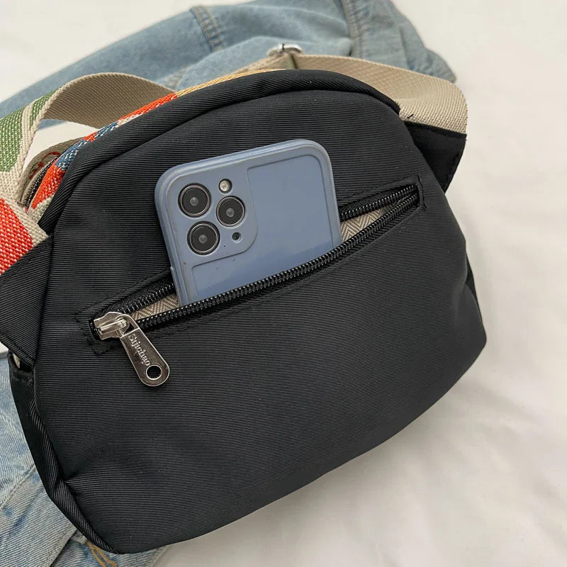 Fashion Crossbody Bags For Women Oxford Cloth Pillow Shell Shoulder Bag Large Capacity Travelling Casual Street Small Fabric Bag