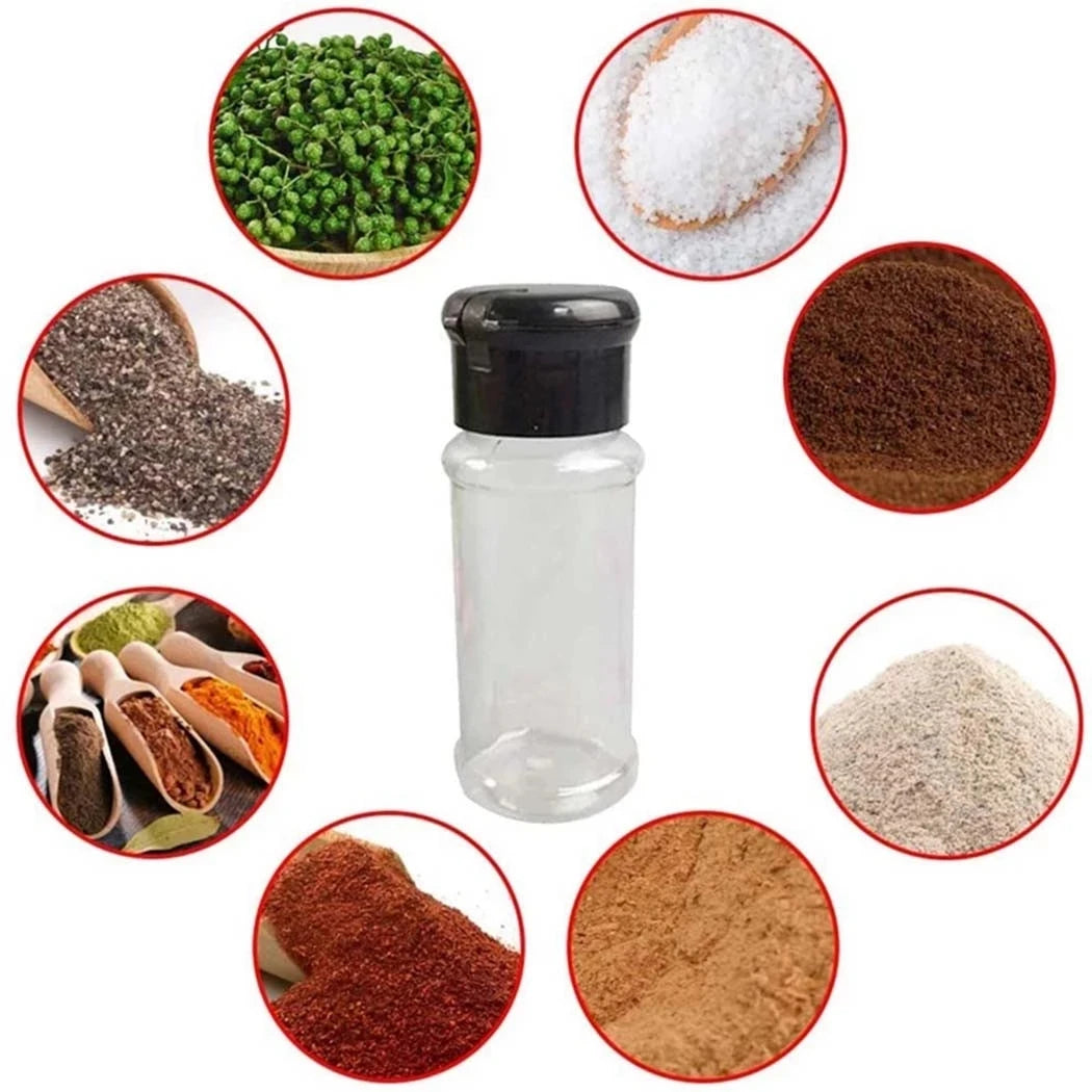 Spice Jars Set 5/10/15/20PC Jars for Spices Salt and Pepper Shaker Seasoning Jar Spice Organizer Plastic Barbecue Condiment
