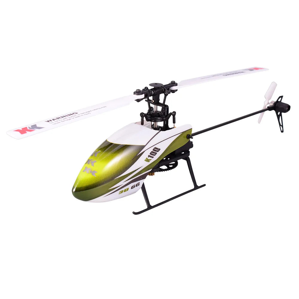 Wltoys XK K100 6CH 3D 6G System Remote Control  Motor RC Helicopter With Transmitter RTF Compatible With FUTABA S-FHSS