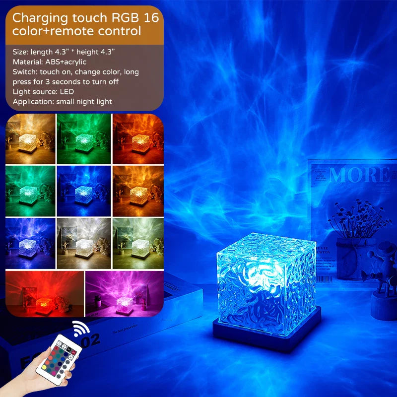 Aurora light projector – mood lamp for bedroom, bar, or restaurant