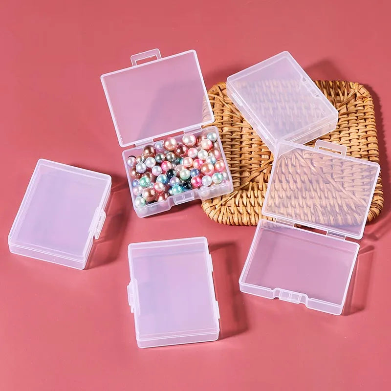 Plastik Schmuck Boxen Plastik Werkzeug Box Verstellbar Handwerk Organizer Lagerung Perlen Armband Schmuck Boxen Verpackung Großhandel