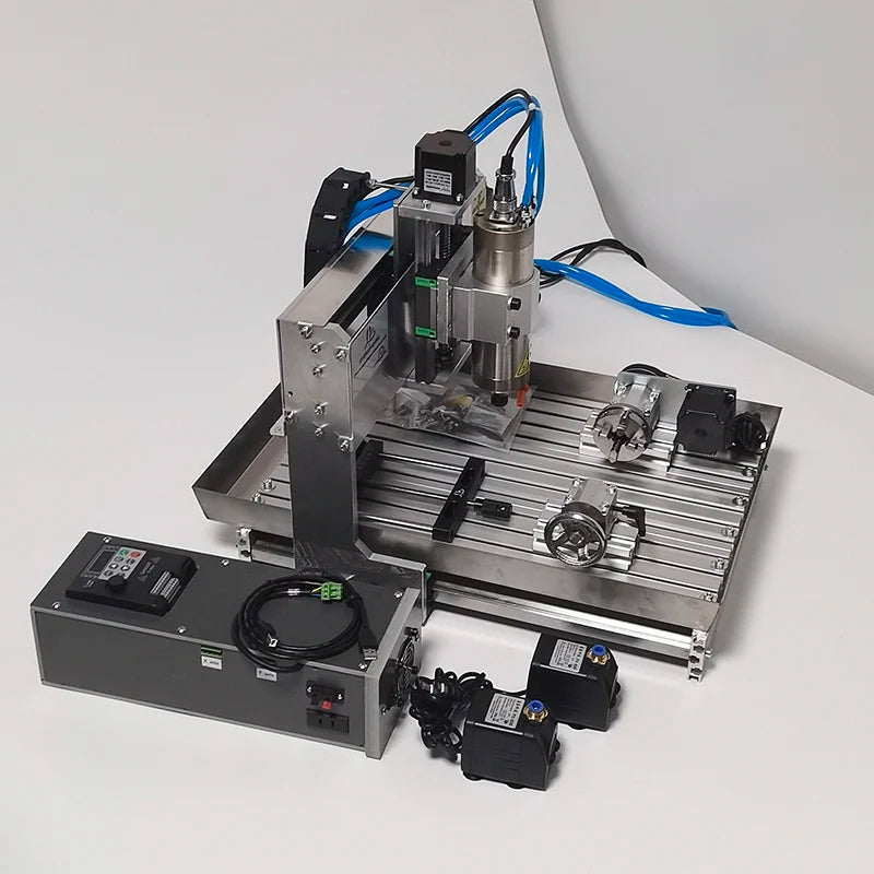 LYBGACNCCNC Wassergekühlte CNC Router - 2200W Achsen 3 5 Maße 2030 by Golden Bridge Store