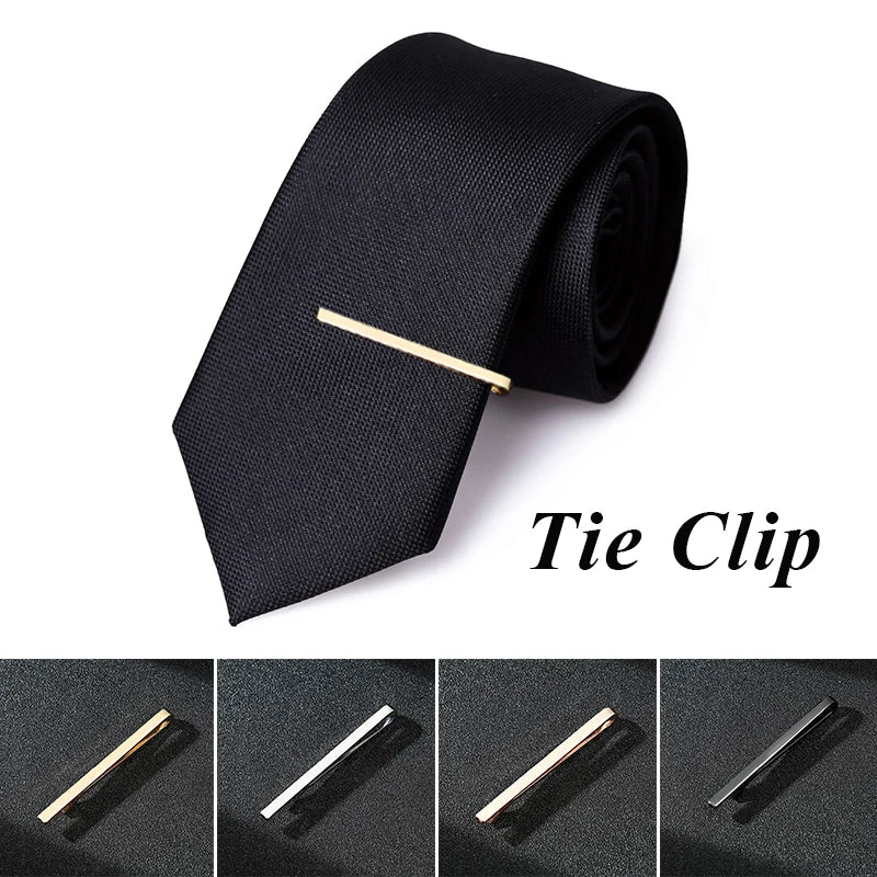 Neuer Fashion-Mens-Tie-Clips-Metal-Necktie-Daily-Business-Wedding-Ceremony-Tie-Clip-Pin-Mens-Fashion-Party-Jewelry-Accessories-Gif